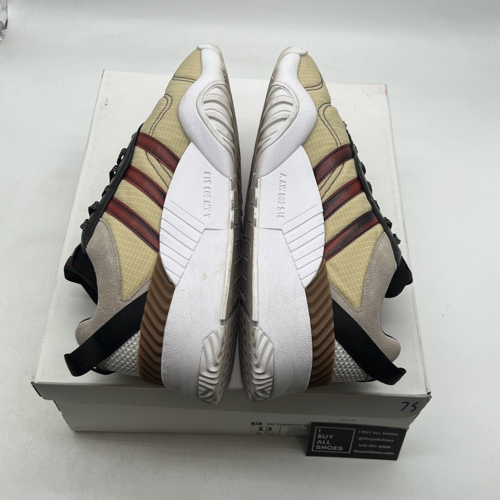 Size 13 - Adidas Alexander Wang x Turnout Trainer Light Brown (FV2914)