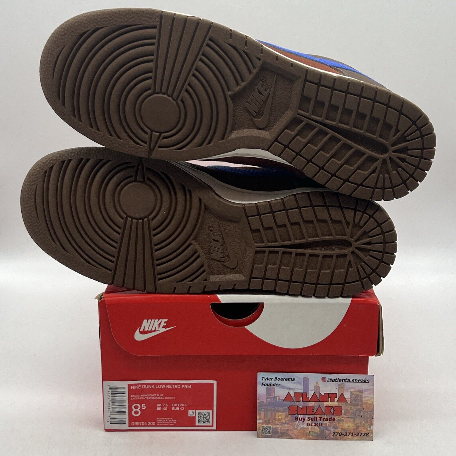 Size 8.5 - Nike Dunk Low Mars Stone Blue Brand New Og All