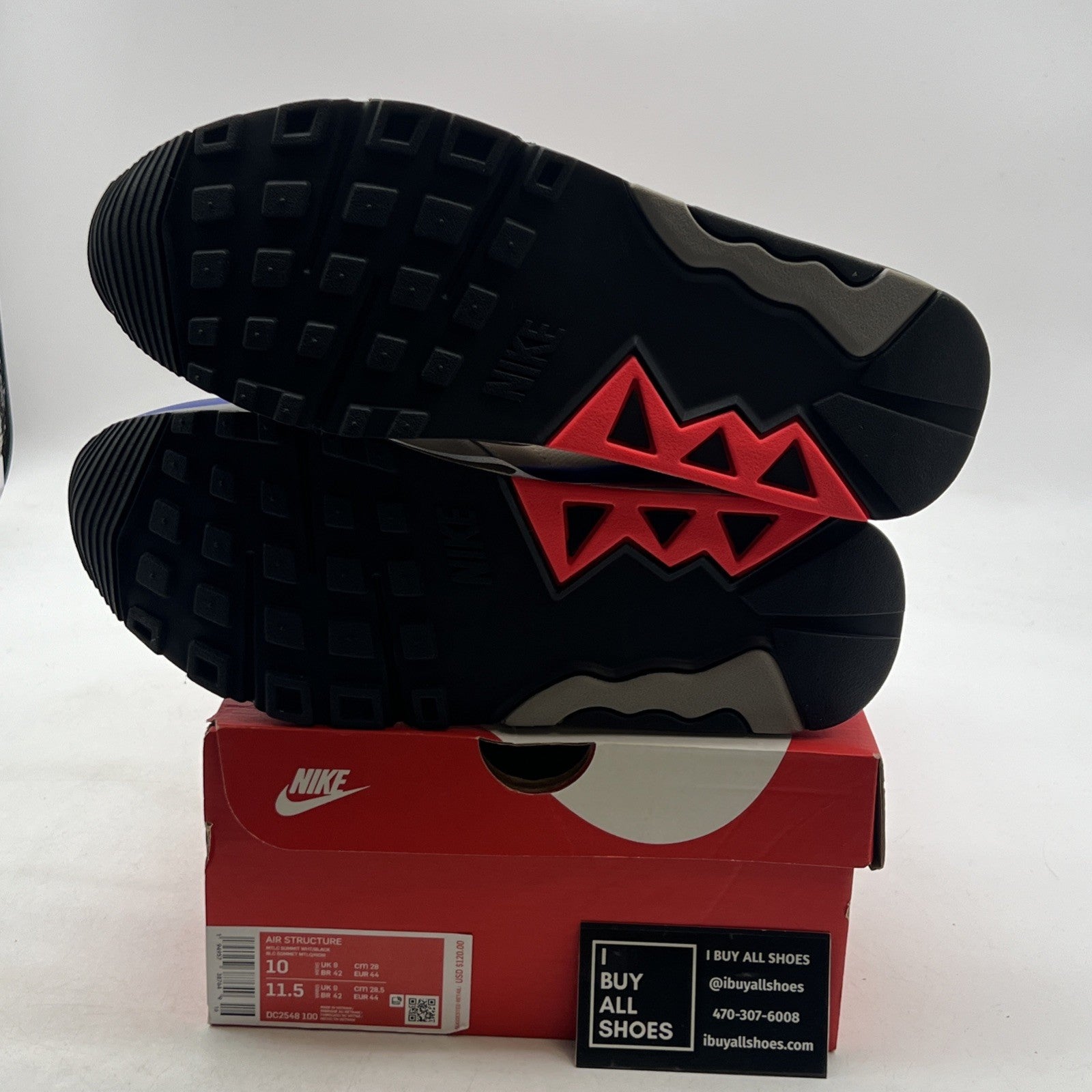 Size 10 - Nike Air Structure Triax 91 Persian Violet (DC2548-100)