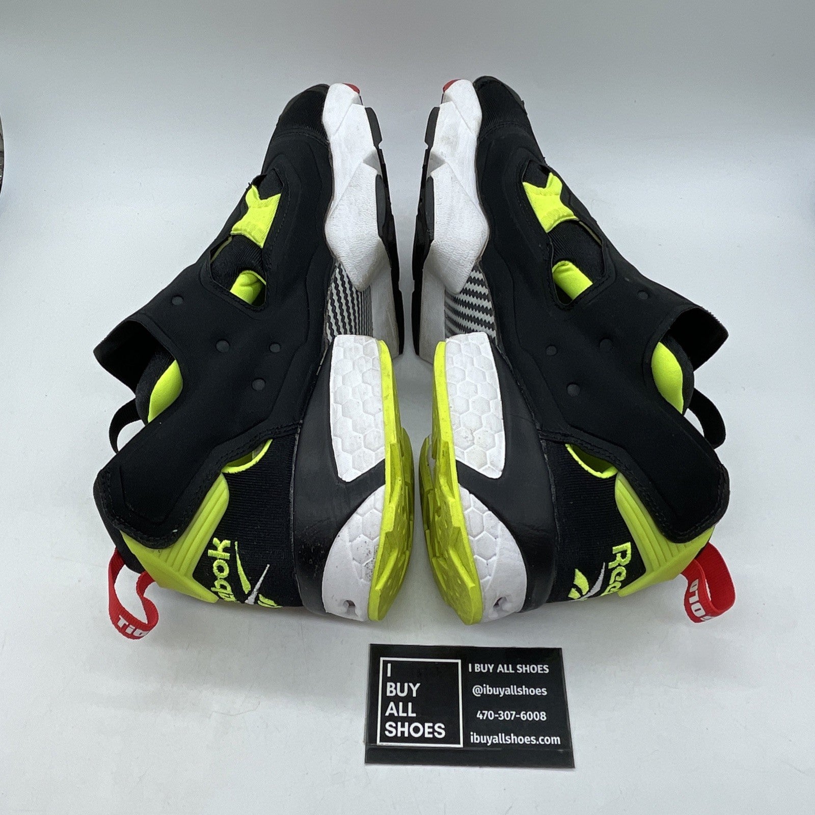 Size 13 - Reebok InstaPump Fury OG x Titolo Black Green Suede (V61217)