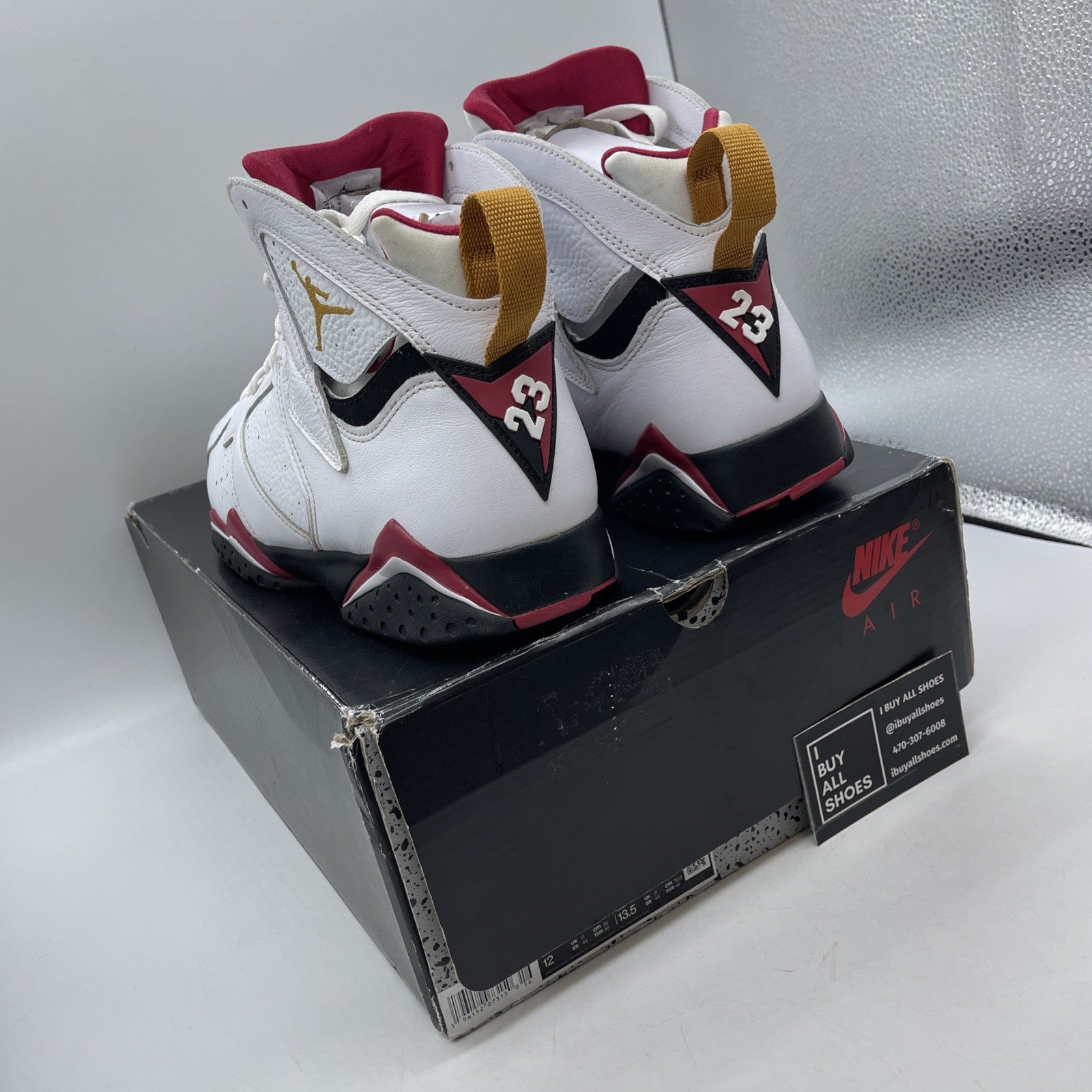 Size 12 - Air Jordan 7 Cardinal 2022 (CU9307-106)