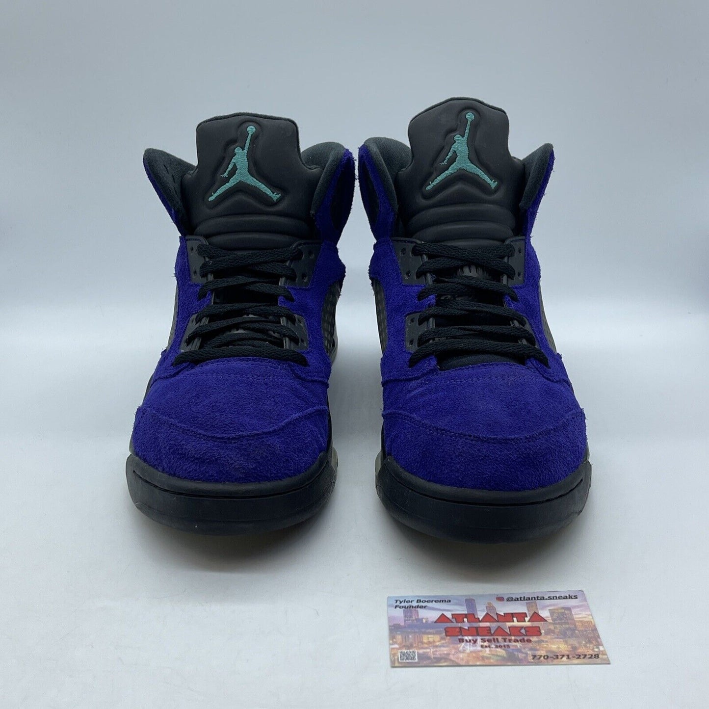 Size 12 - Jordan 5 Retro Alternate Grape 2020 Purple Black Blue (136027-500)