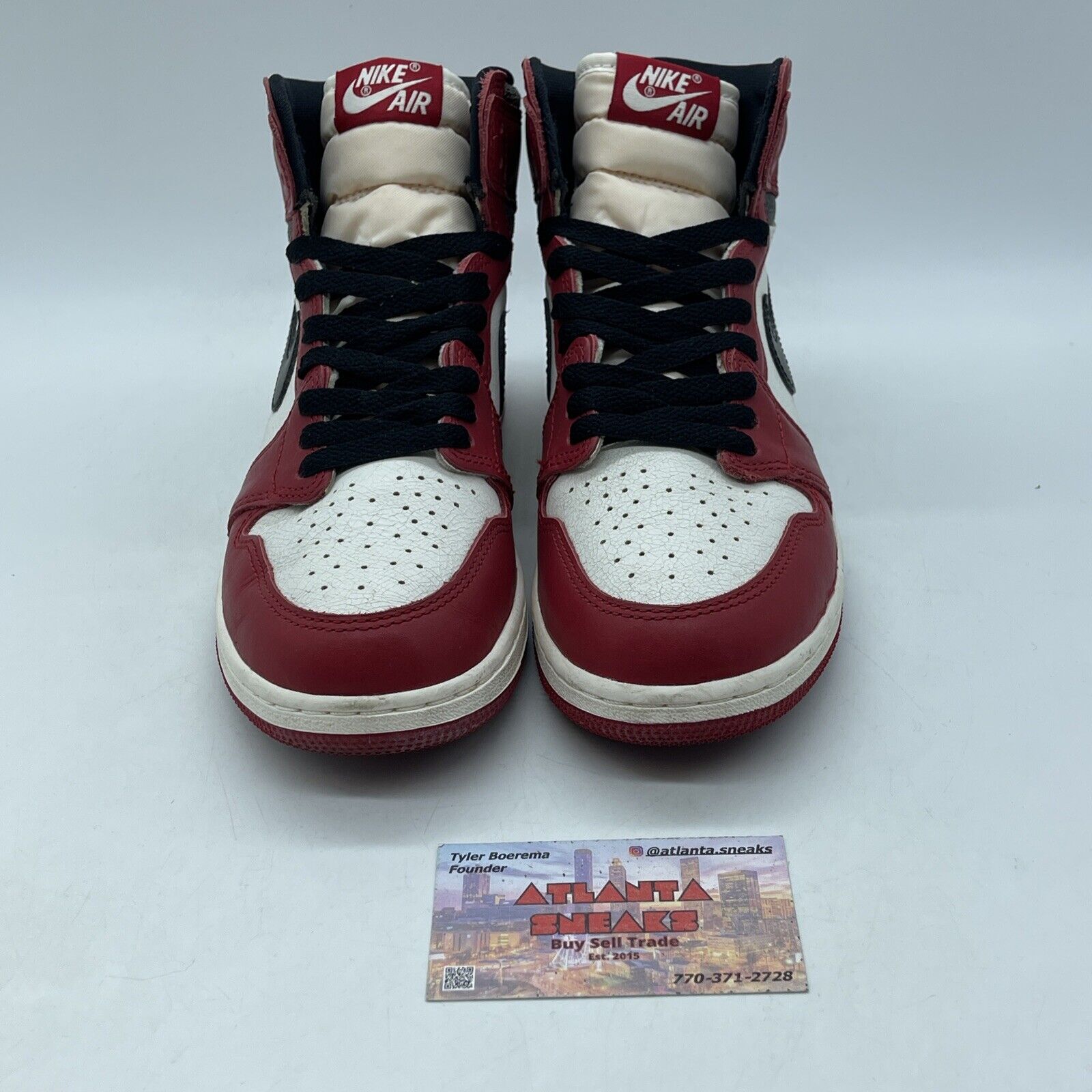 Size 6.5 (GS) - Jordan 1 Retro OG High Chicago Lost & Found Leather (FD1437-612)