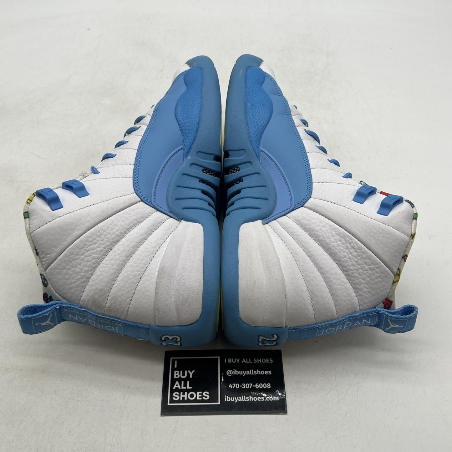 Size 6.5Y - Air Jordan 12 Retro Mid Emoji (DQ4365-114)