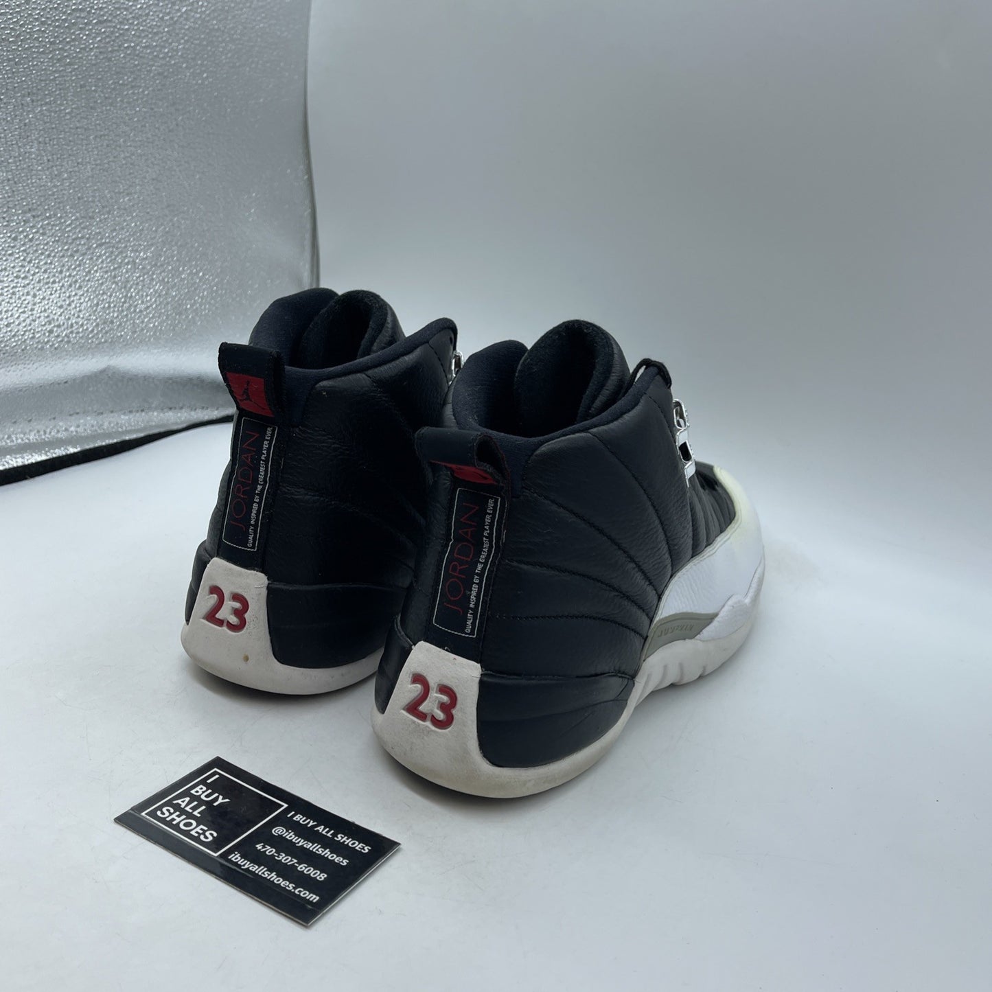 Size 11.5 - Air Jordan 12 Retro 2012 Playoff (130690-001)