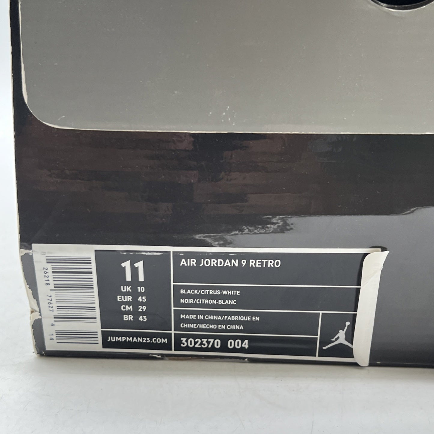 Size 11 - Air Jordan 9 Retro Citrus (302370-004)