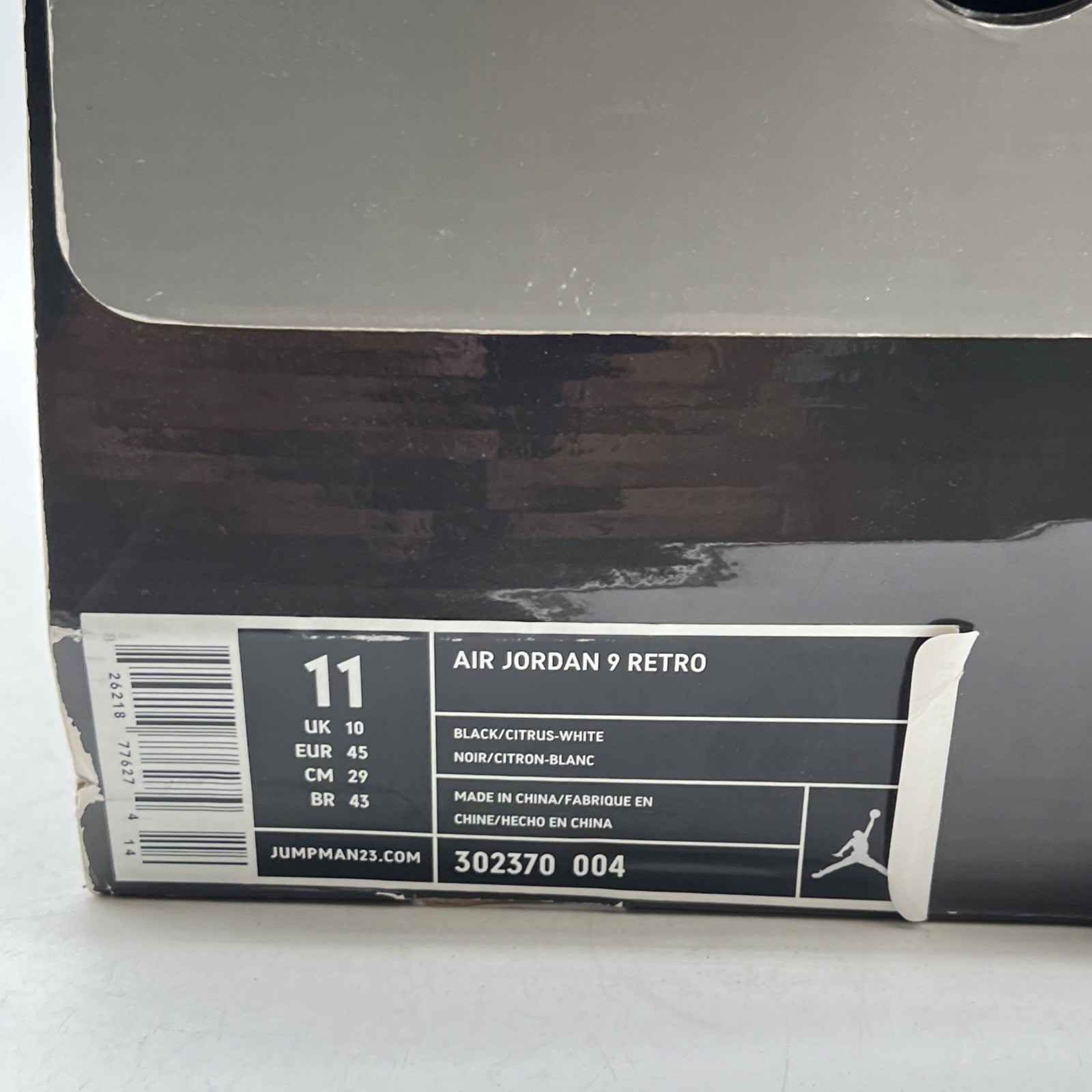 Size 11 - Air Jordan 9 Retro Citrus (302370-004)