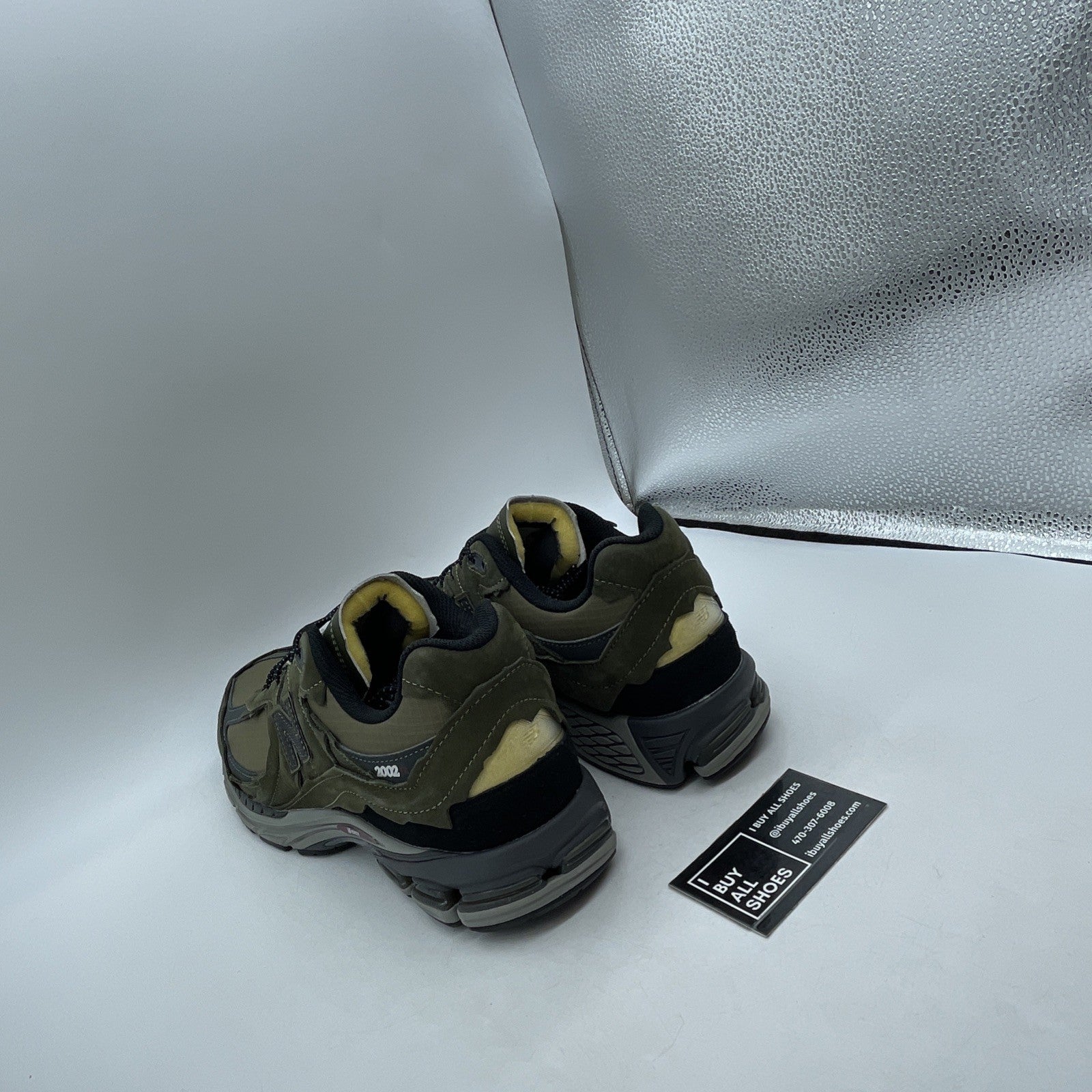 Size 12 - New Balance 2002R Protection Pack Dark Moss (M2002RDN)