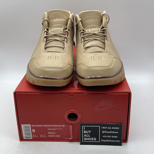 Size 9 - Nike Air Zoom Generation QS All Star Vachetta Tan (308214-200)