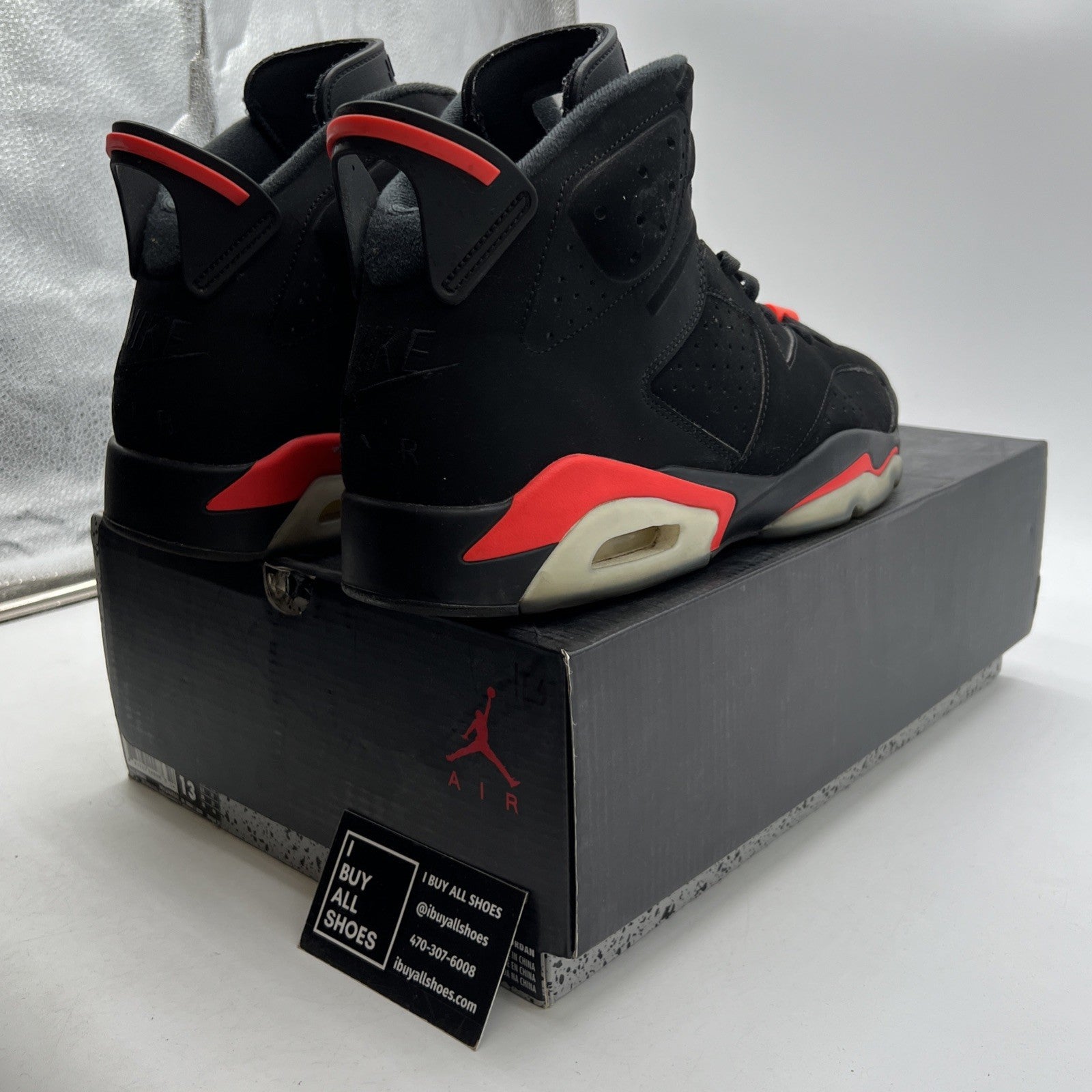 Size 13 - Air Jordan 6 Retro Mid Infrared (384664-060)