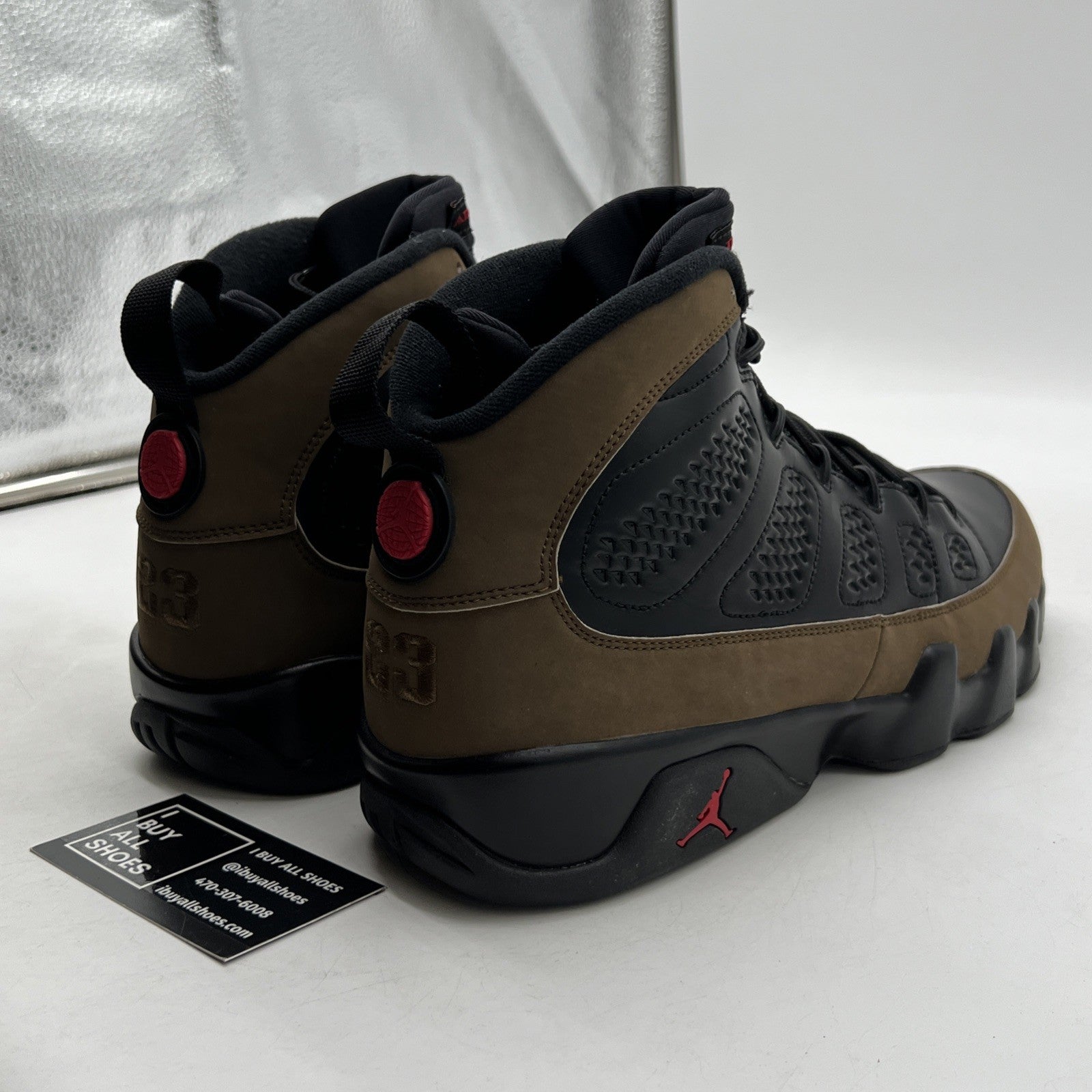 Size 11 - Air Jordan 9 Retro 2012 Olive (302370-020)