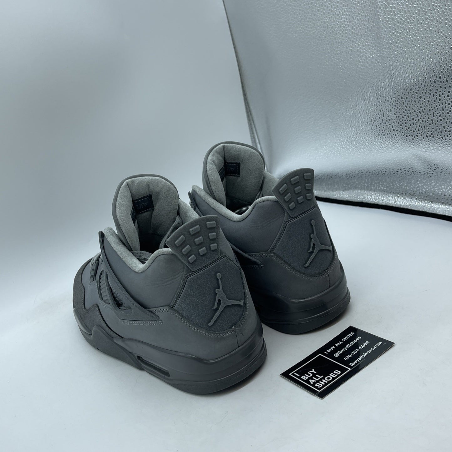 Size 12 - Air Jordan 4 Retro SE Wet Cement Grey Suede (FQ7928-001)