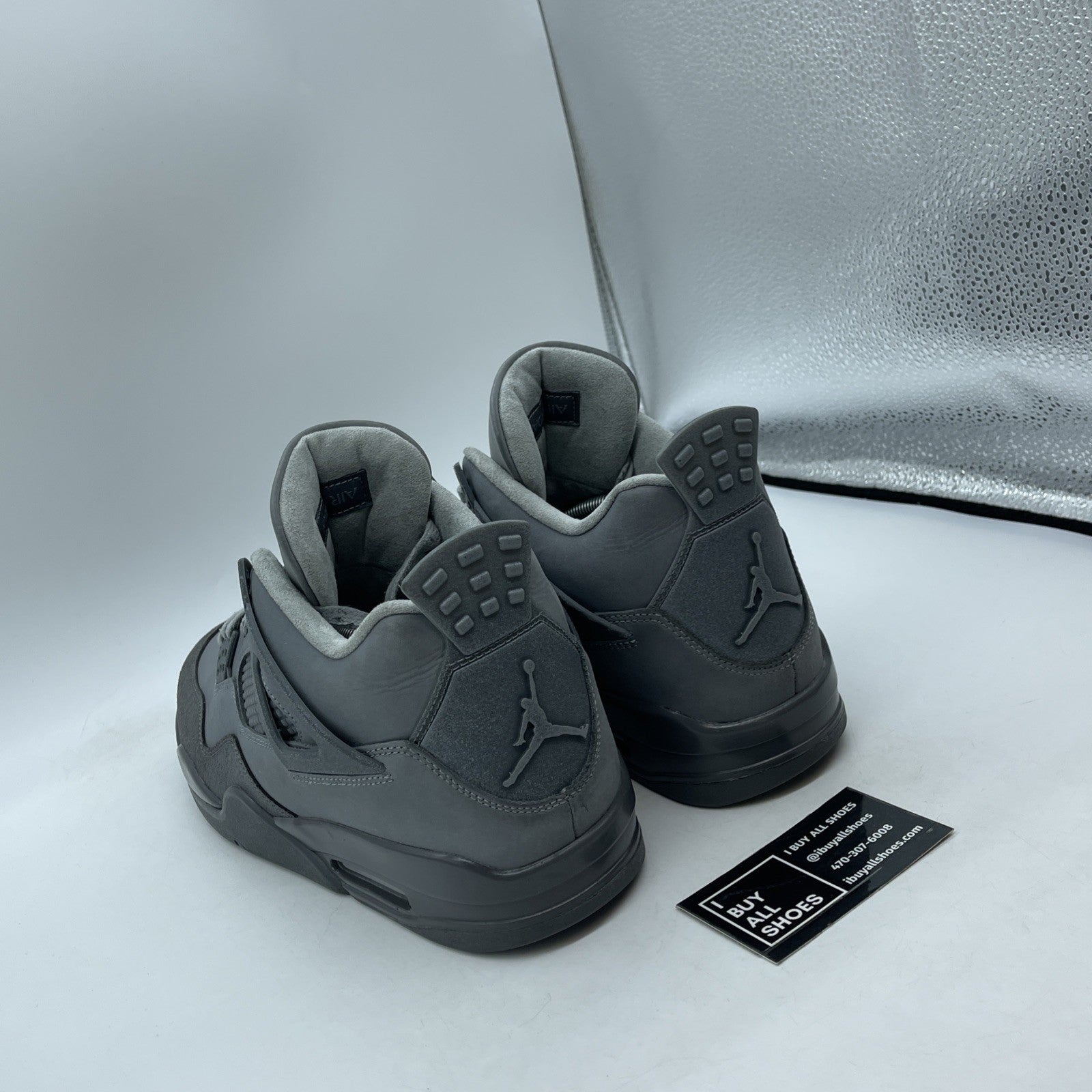 Size 12 - Air Jordan 4 Retro SE Wet Cement Grey Suede (FQ7928-001)