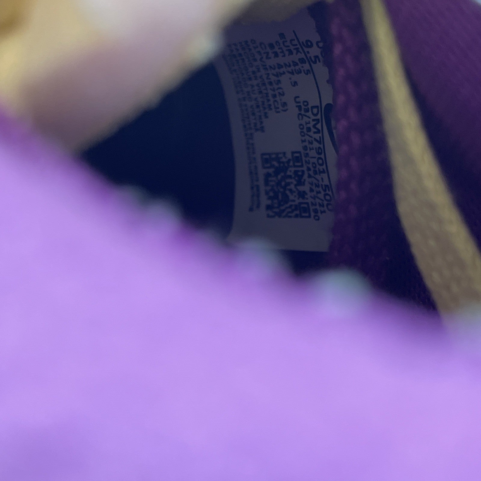 Size 9.5 - KAWS x sacai x Nike Blazer Low Purple Dusk (DM7901-500