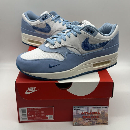 Size 9 - Nike Air Max 1 Premium Air Max Day - Blueprint Brand New Og All DS