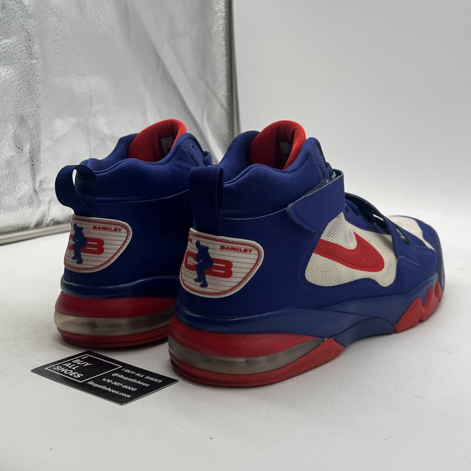 Size 13 - Nike Air Force Max CB 2 Hyperfuse Deep Roya (616761-400)