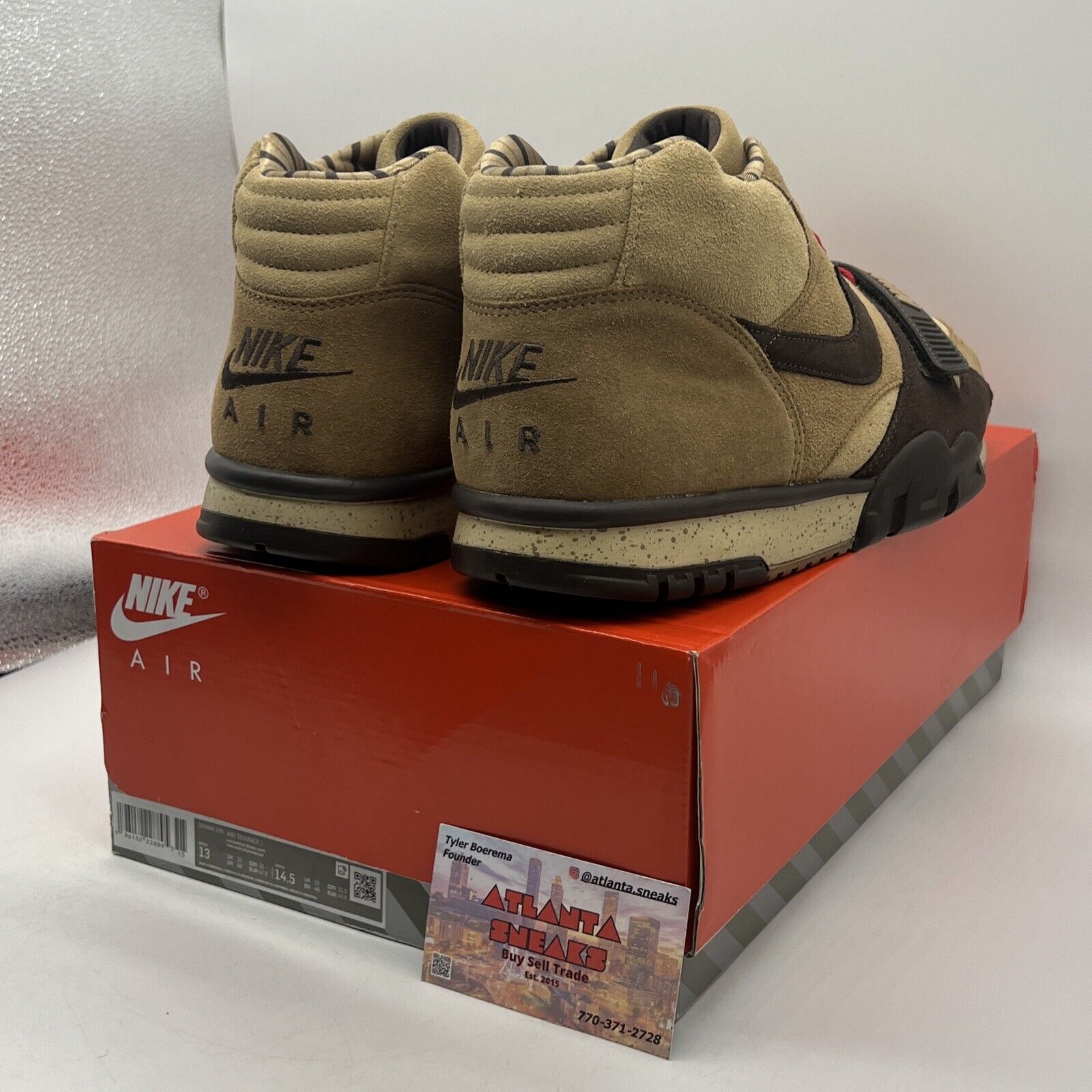 Size 13 - Nike Air Trainer 1 2022 Shima Shima Brown Red (DV6998-200)