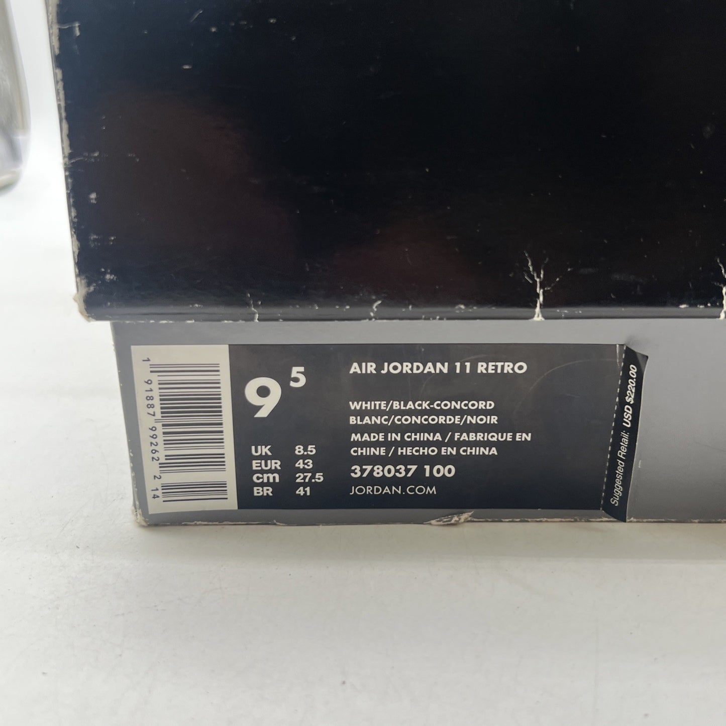Size 9.5 - Air Jordan 11 Retro High Concord (378037-100)