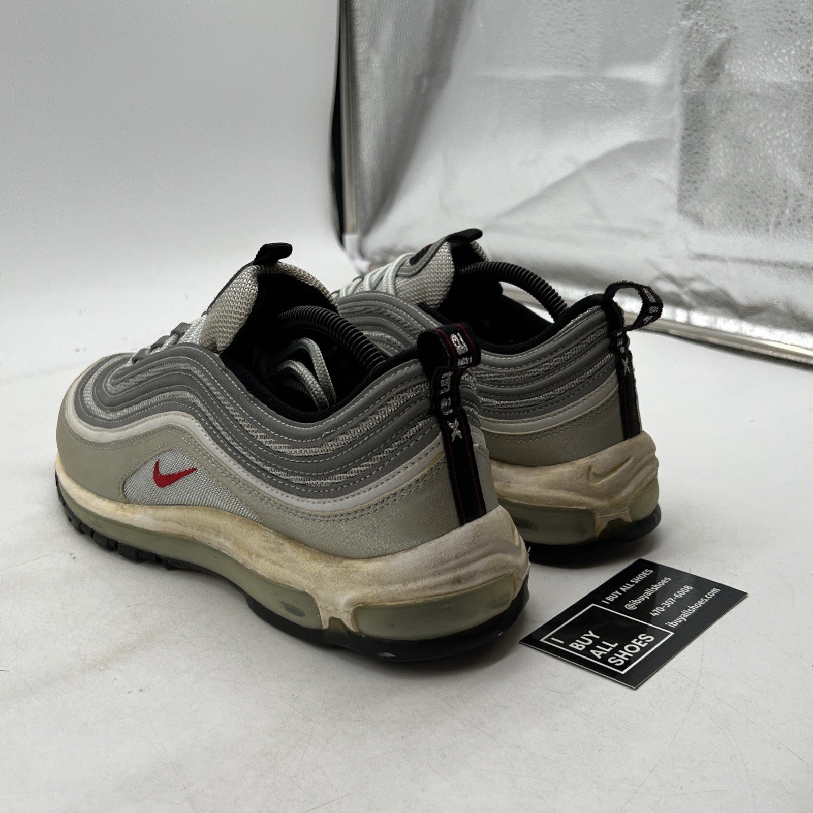Size 10.5 - Nike Air Max 97 2010 Silver Bullet (312641-061)