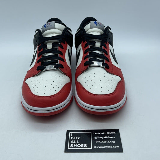 Size 10.5 - Nike Dunk Low EMB x NBA 75th Anniversary - Bulls 2021 (DD3363-100)