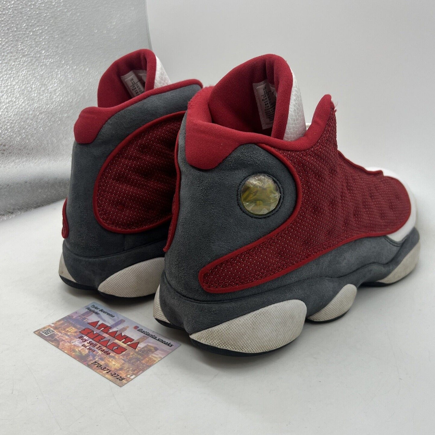 Size 11 - Jordan 13 Red/White - Grey White Leather Suede (DJ5982-600)