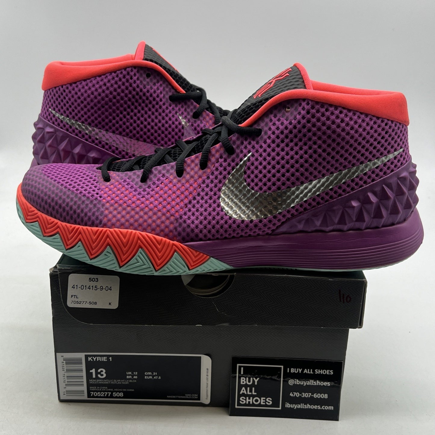 Size 13 - Nike Kyrie 1 Easter - (705277-508)