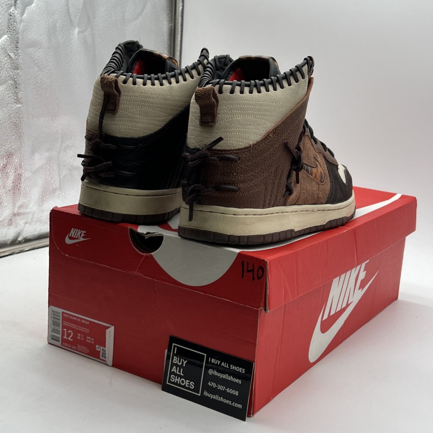Size 12 - Nike Bodega x Dunk High Legend (CZ8125-200)