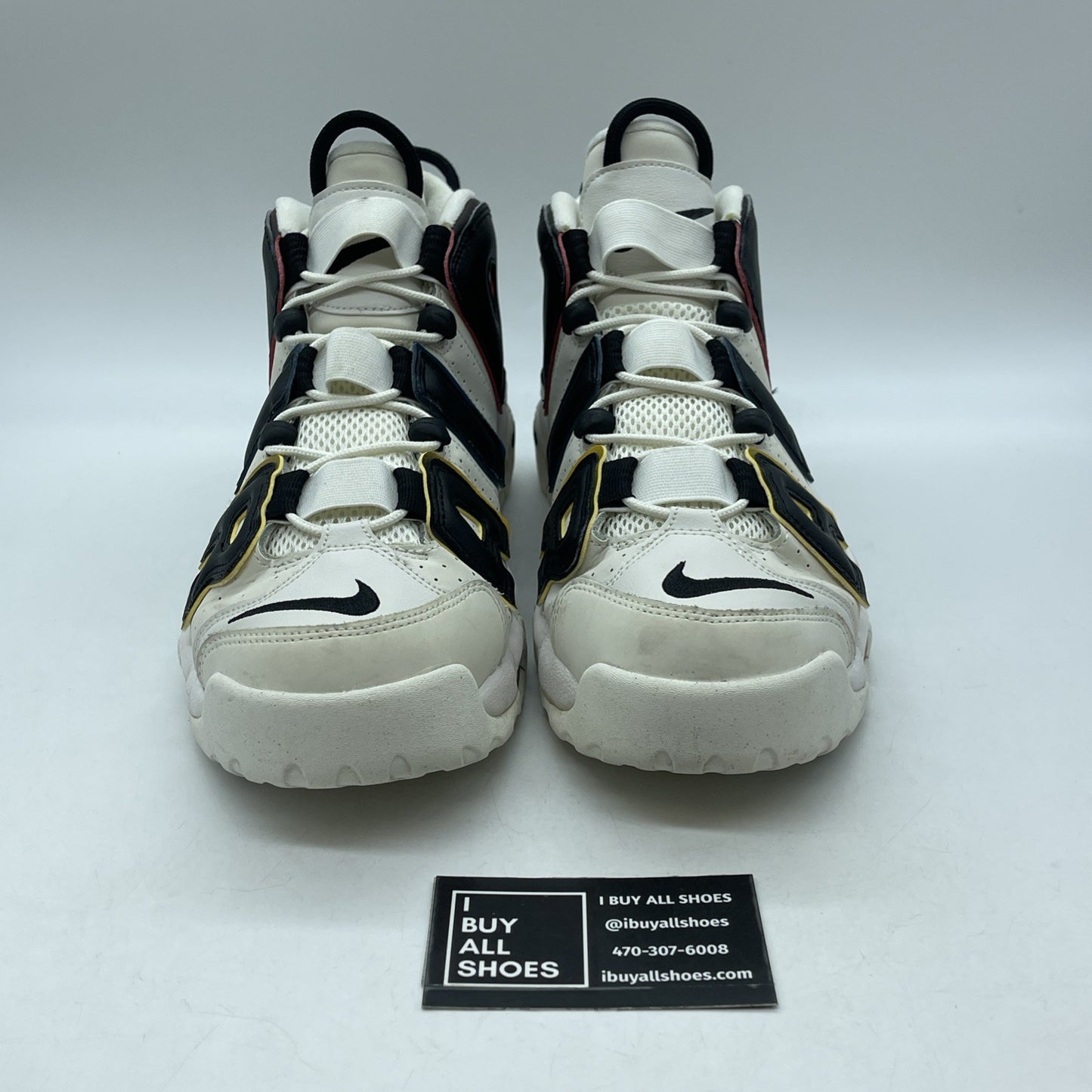 Size 10.5 - Nike Air More Uptempo '96 Primary Colors Suede Leather (DM1297-100)