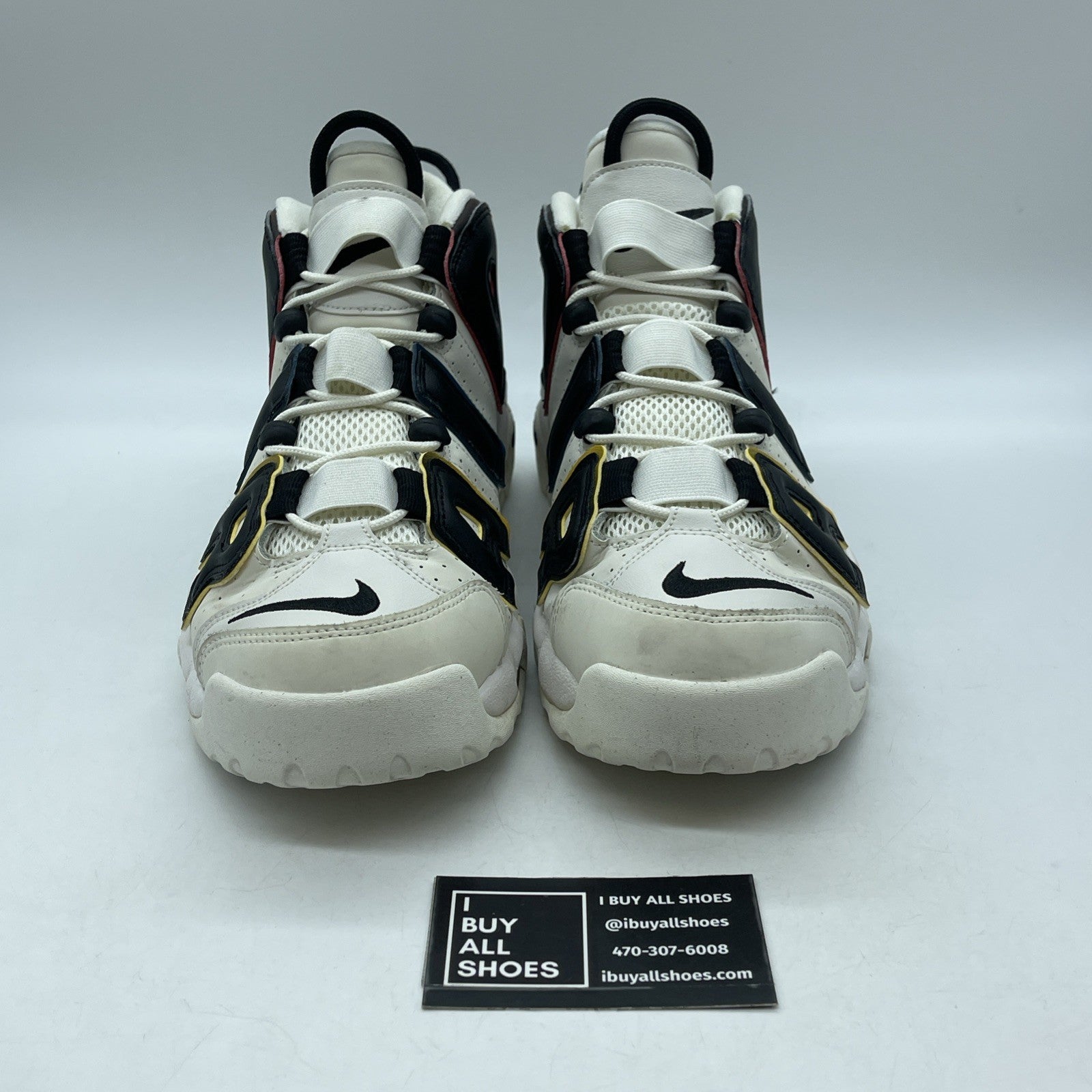 Size 10.5 - Nike Air More Uptempo '96 Primary Colors Suede Leather (DM1297-100)