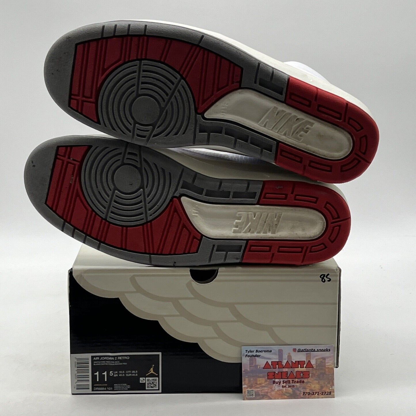 Size 11.5 - Air Jordan 2 Retro Origins (DR884-101)