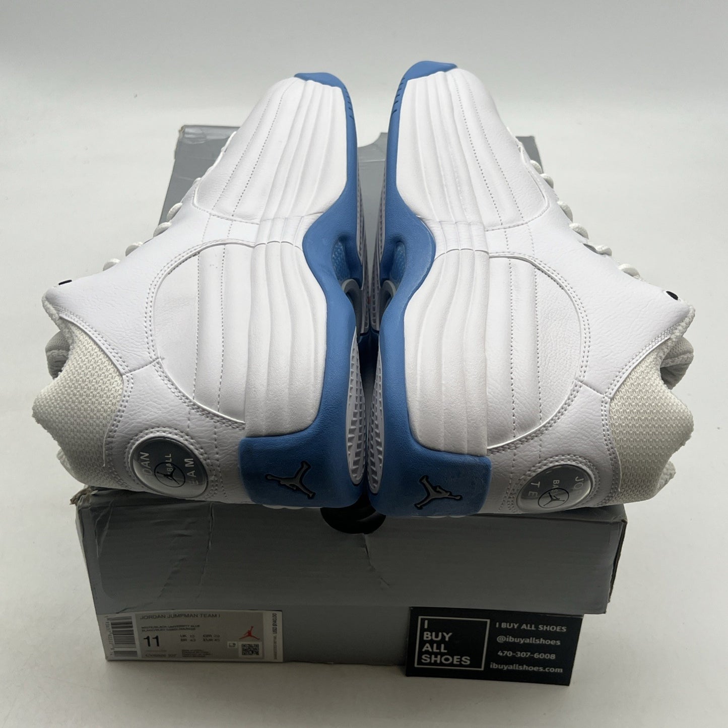 Size 11 - Jordan Jumpman Team 1 White University Blue (CV8926-107)