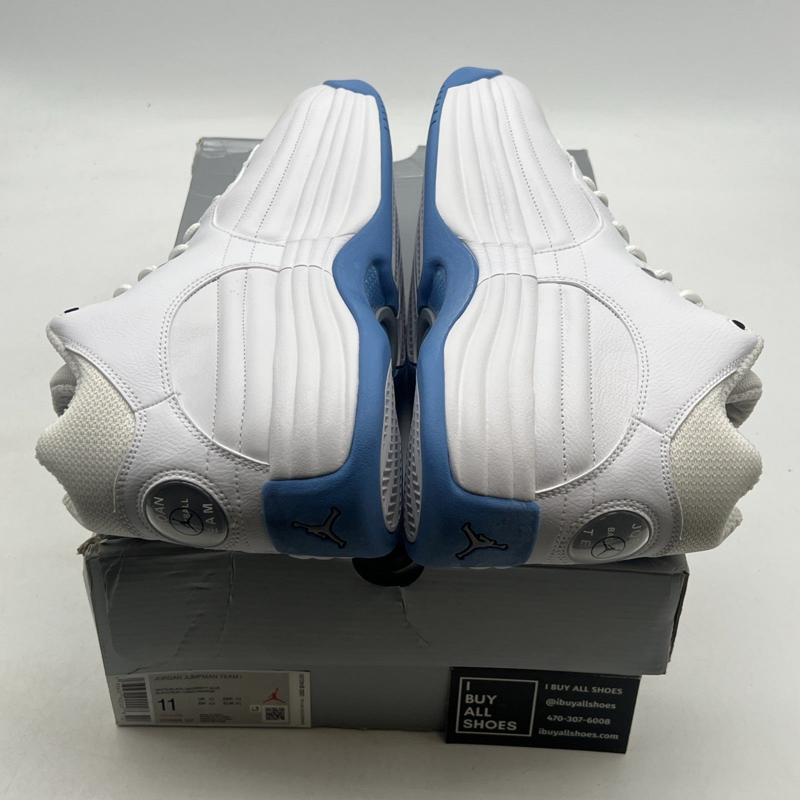 Size 11 - Jordan Jumpman Team 1 White University Blue (CV8926-107)