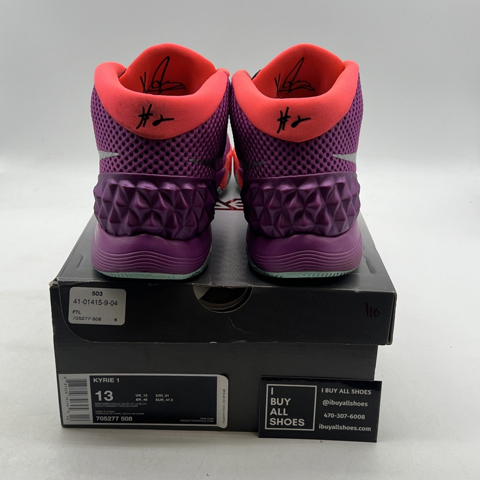 Size 13 - Nike Kyrie 1 Easter - (705277-508)