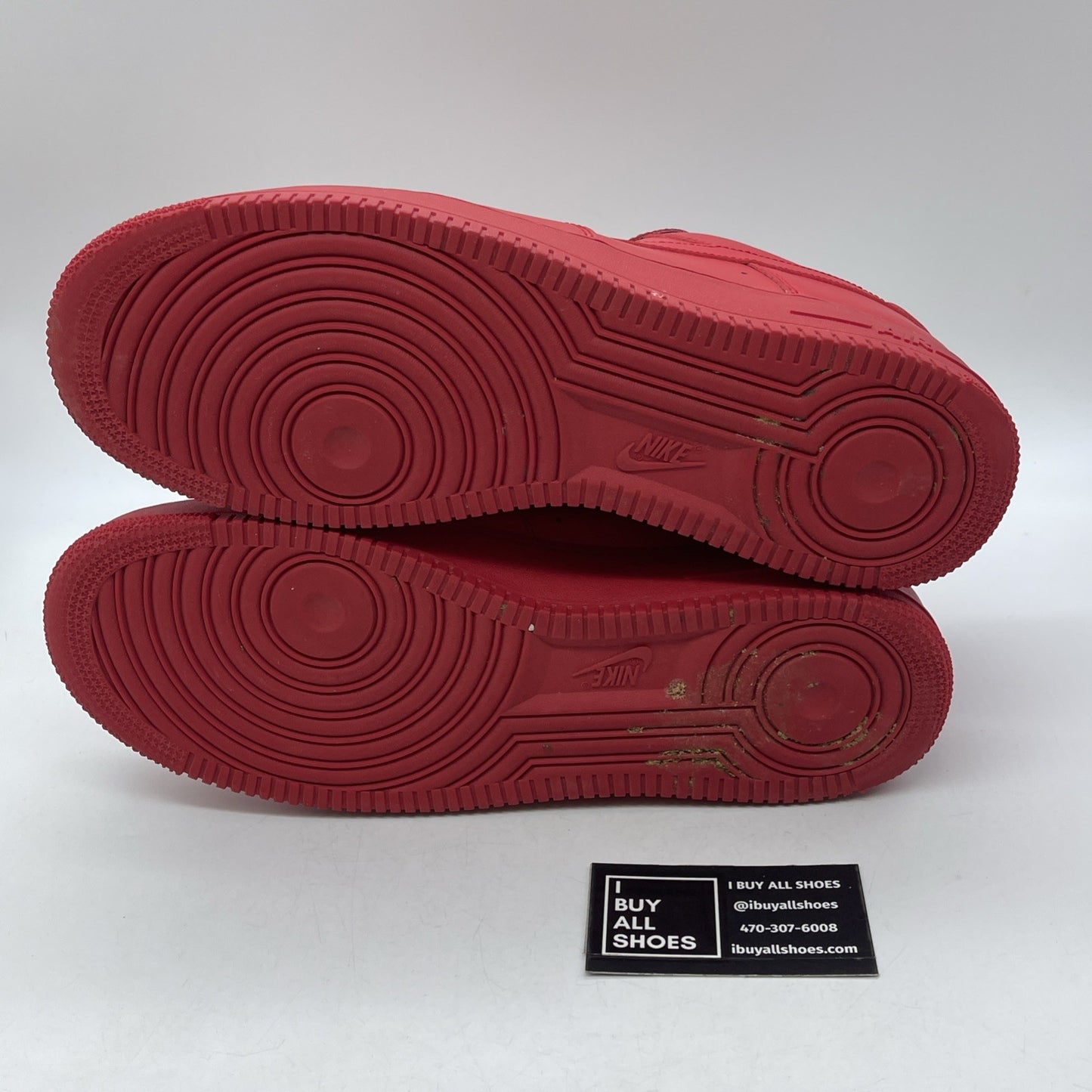 Size 12 - Nike Air Force 1 Low Triple Red Leather (CW6999-600)