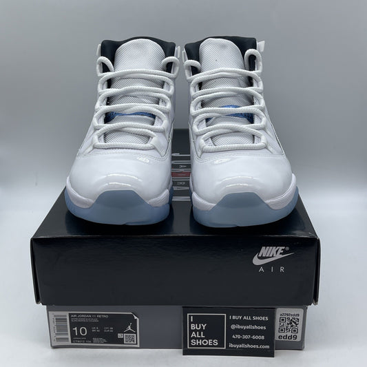 Size 10 - Air Jordan 11 Retro High Legend Blue White Leather (CT8012-104(