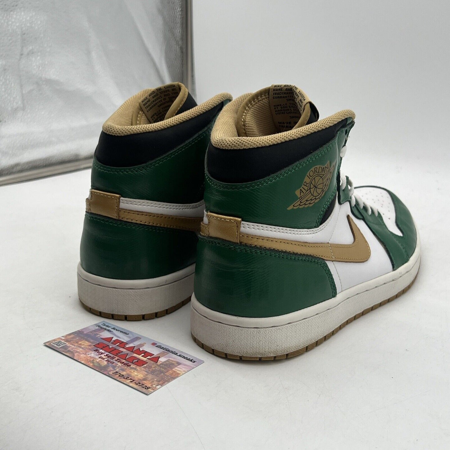 Size 10 - Air Jordan 1 Retro OG High Celtics (555088-315)