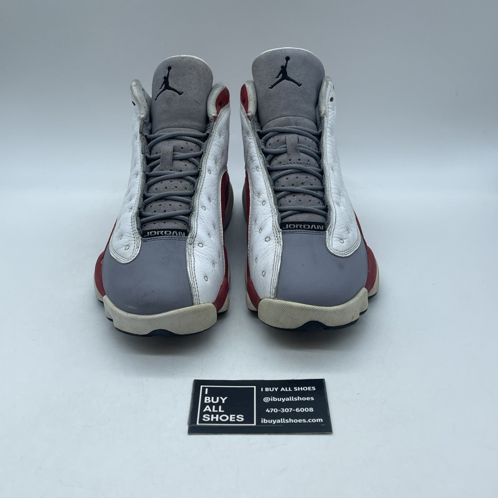 Size 8 - Air Jordan 13 Retro 2014 Grey Toe (414571-126)