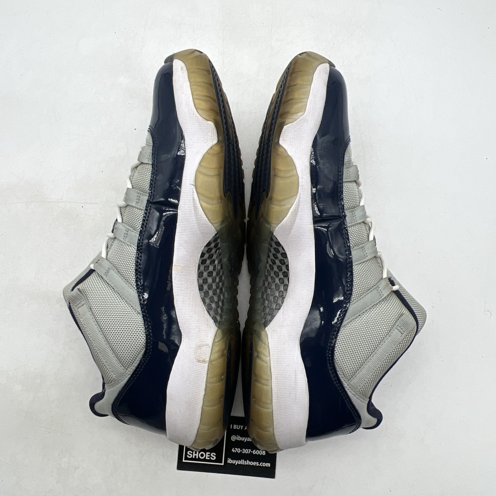 Size 11 - Air Jordan 11 Retro Low Georgetown (528895-007)