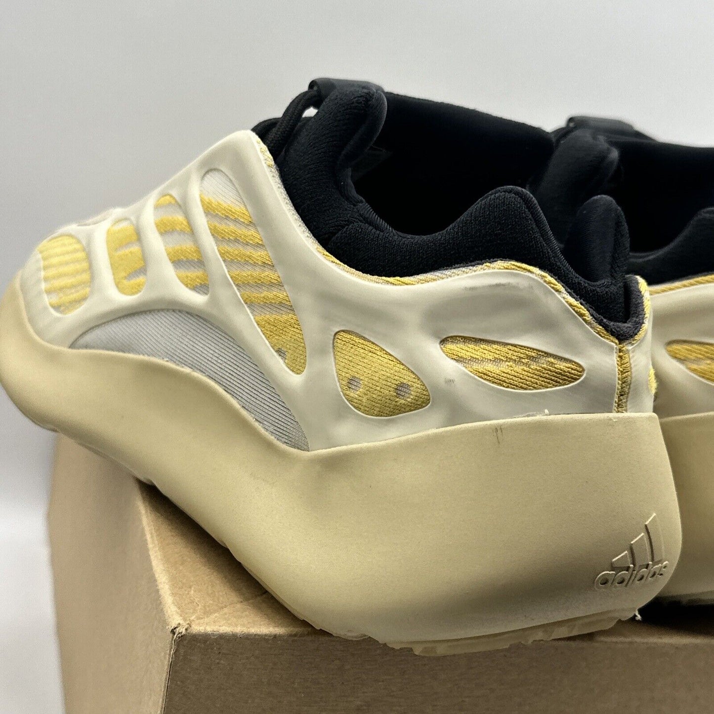 Size 12 - adidas Yeezy 700 V3 Safflower Vnds Yellow Black Beige Comfy Boost Kany
