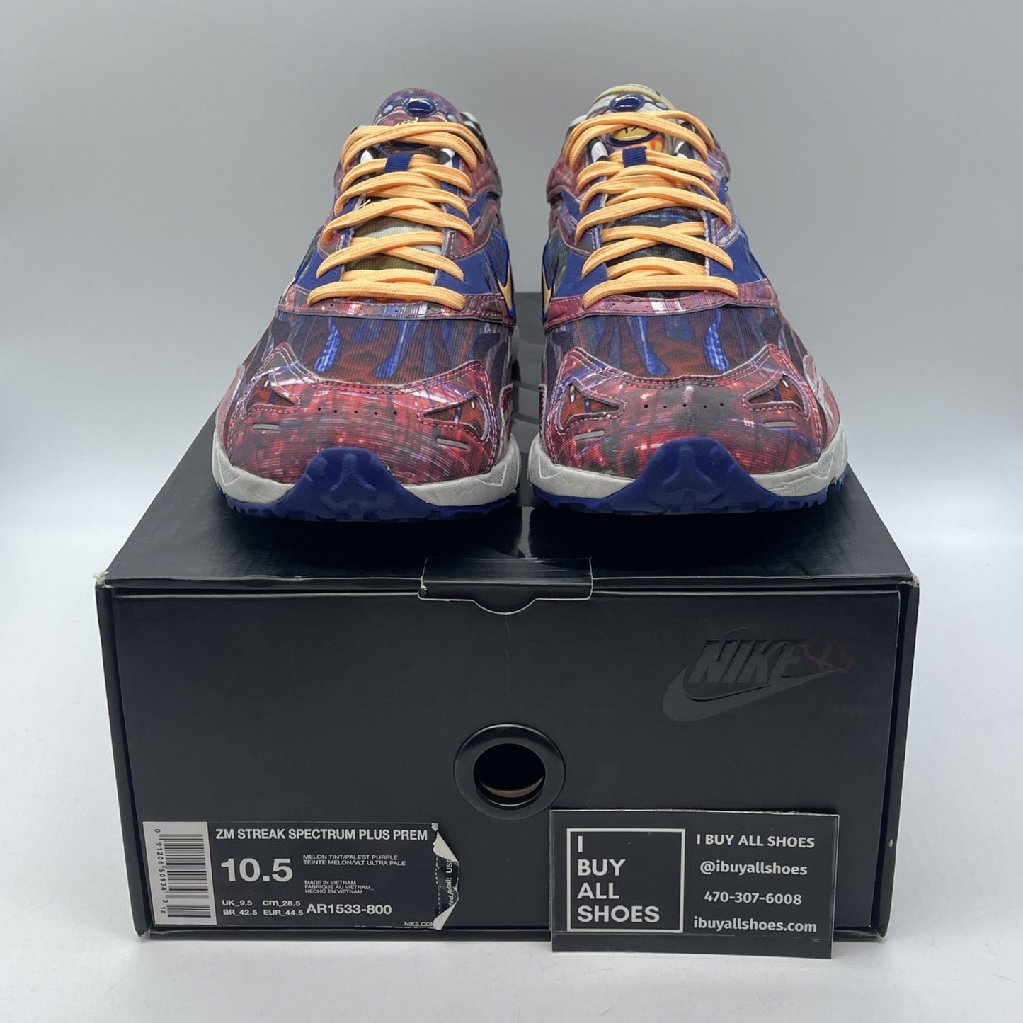 Size 10.5 - Nike Zoom Streak Spectrum Plus Melon Tint Suede (AR1533-800)