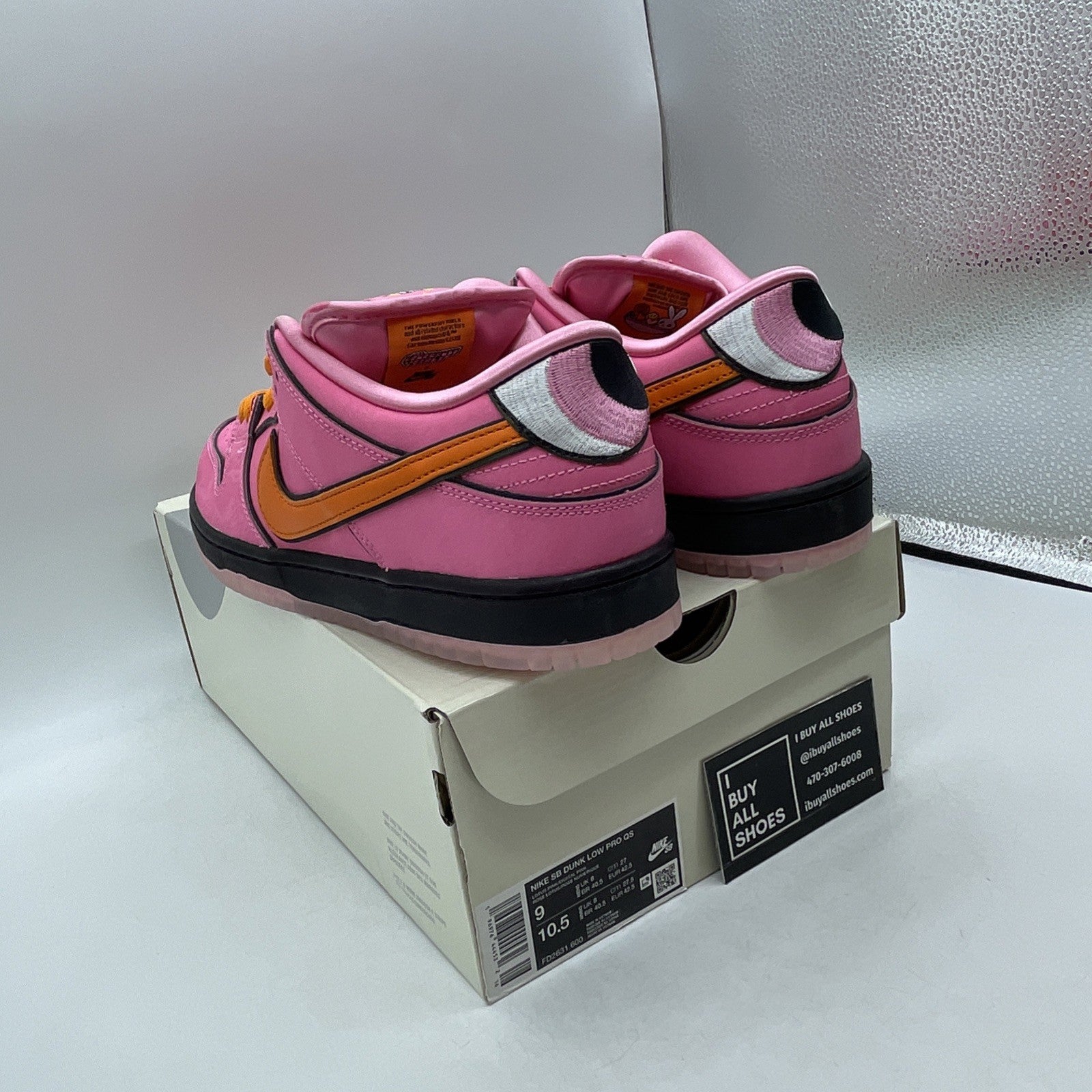 Size 9 - The Powerpuff Girls x Nike Dunk Pro SB QS Low Blossom (FD2631-600)