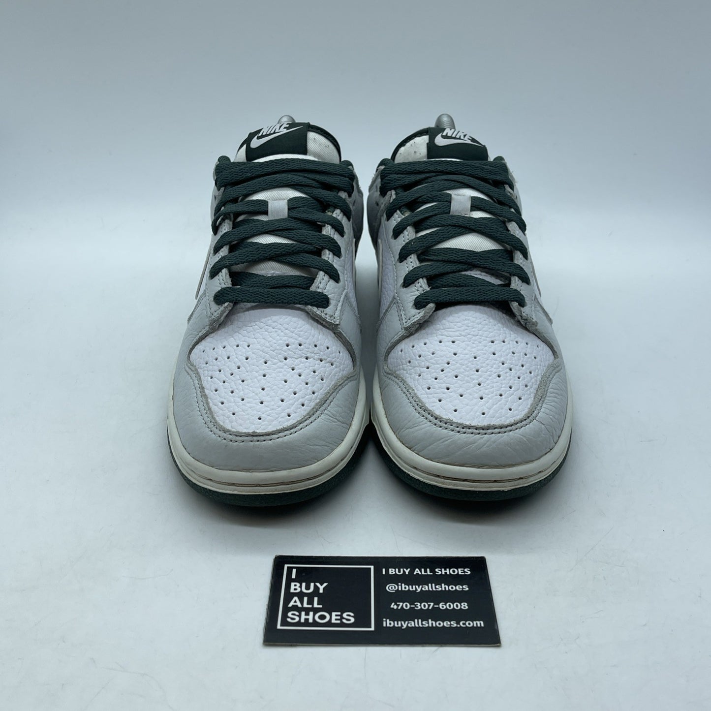 Size 8 - Nike Dunk SE Low Photon Dust Vintage Green Grey Leather (HF2874-001)