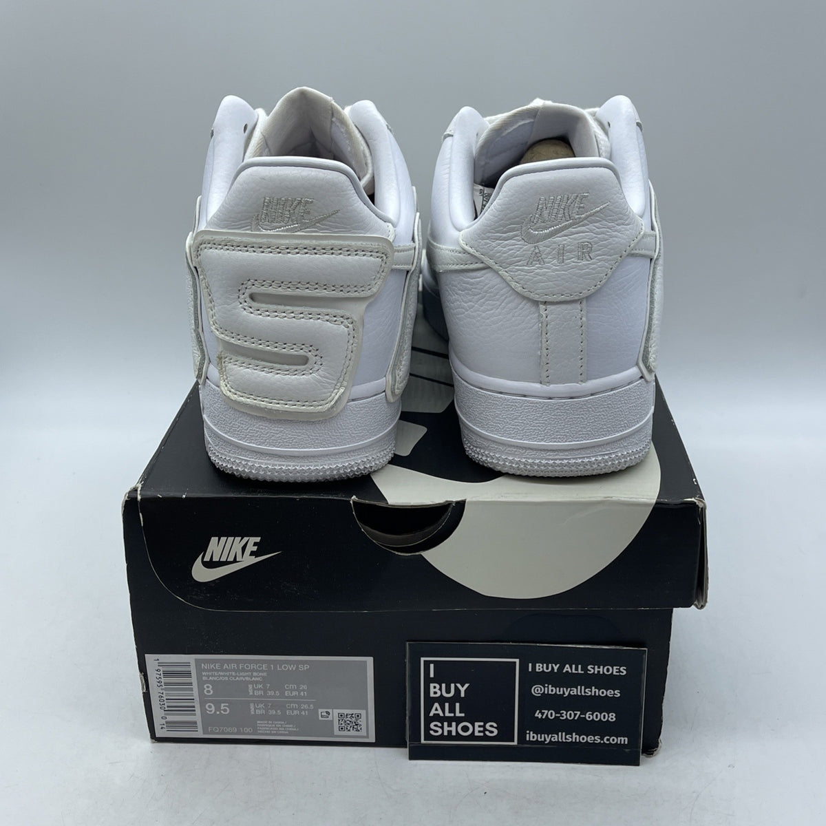 Size 8 - Cactus Plant Flea Market x Nike Air Force 1 Premium 2024 Low White