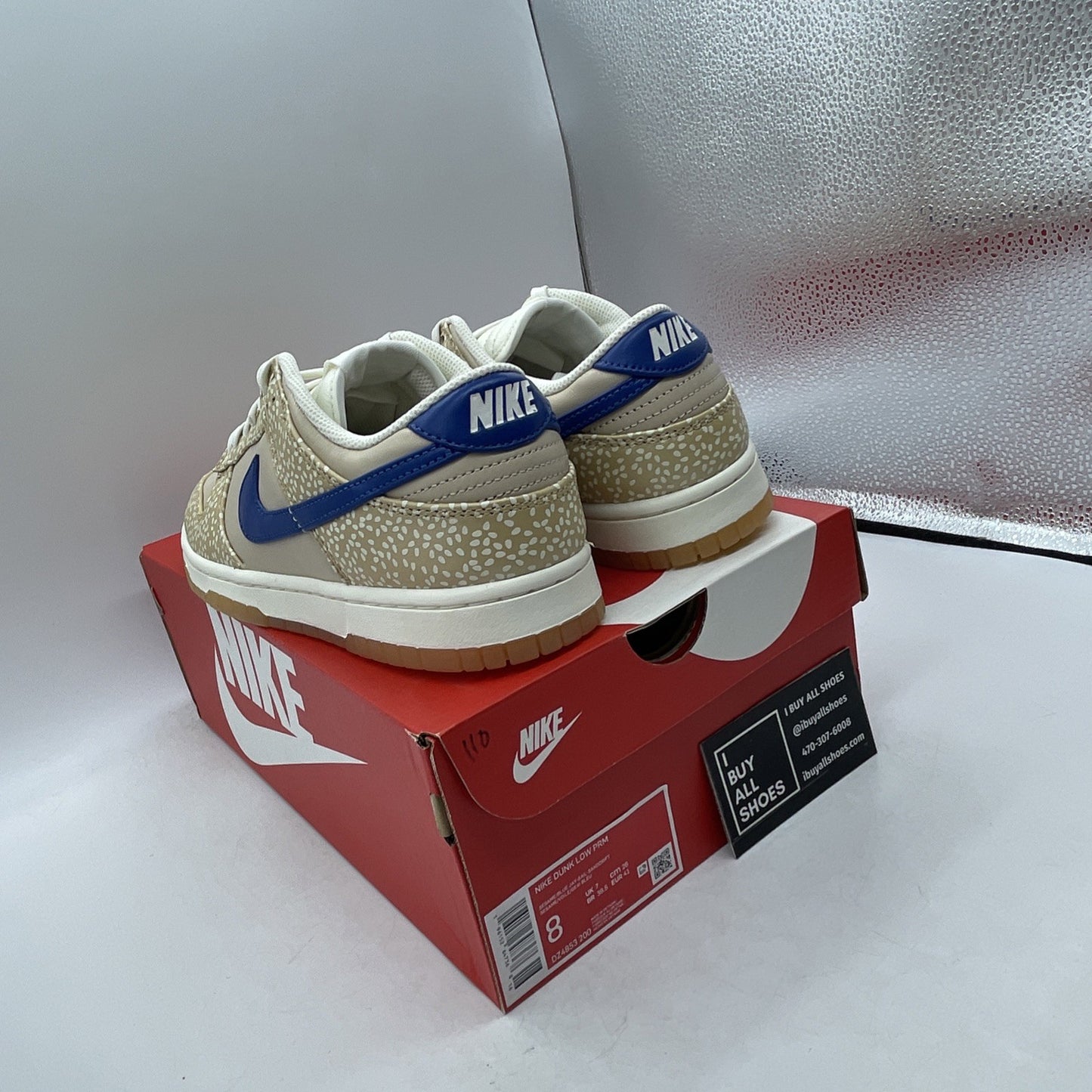 Size 8 - Nike Dunk Low Premium Montreal Bagel Sesame (DZ4853-200)