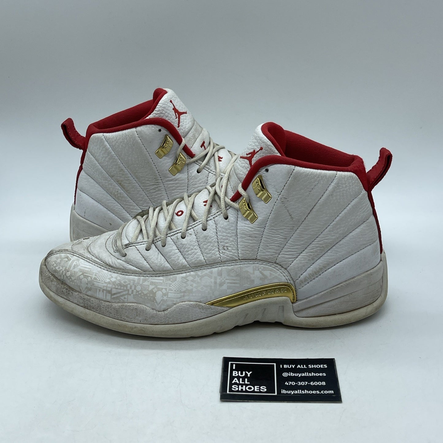 Size 11 - Air Jordan 12 Retro FIBA (130690-107)