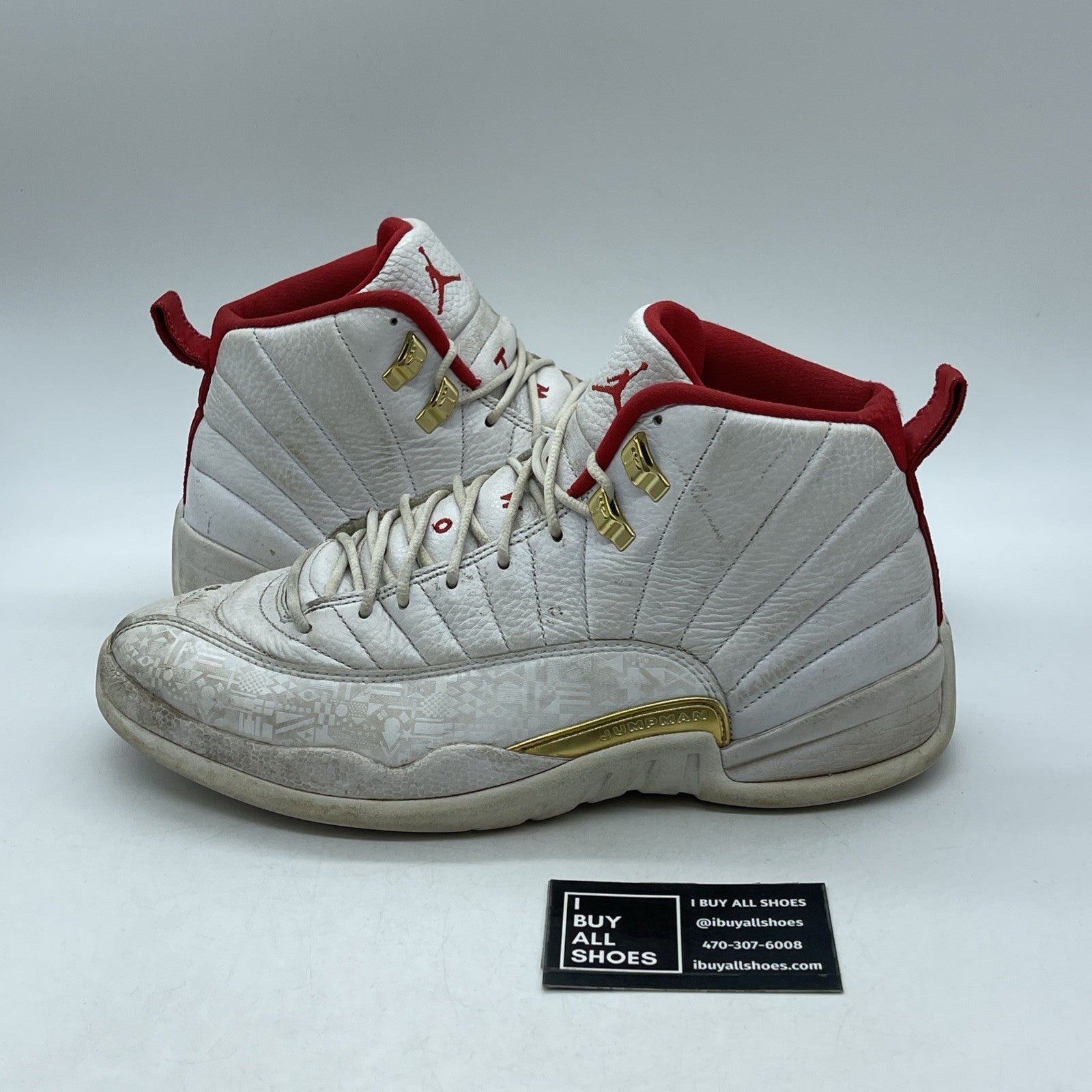 Size 11 - Air Jordan 12 Retro FIBA (130690-107)