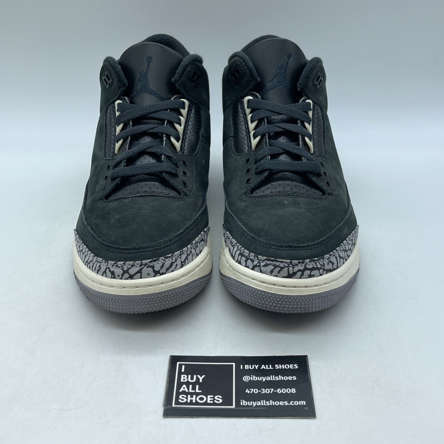 Size 11.5W - Air Jordan 3 Retro Mid Off Noir (CK9246-001)