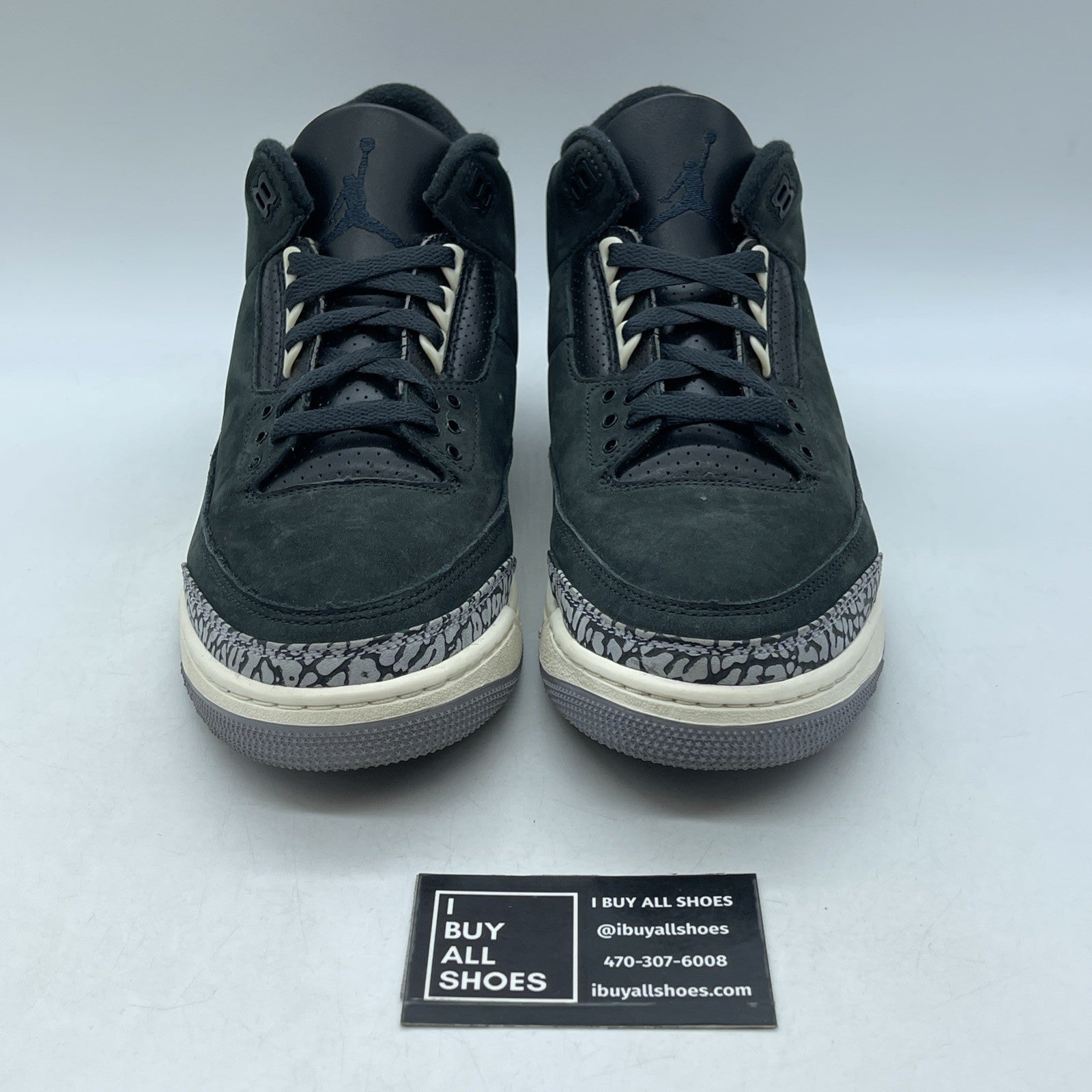 Size 11.5W - Air Jordan 3 Retro Mid Off Noir (CK9246-001)