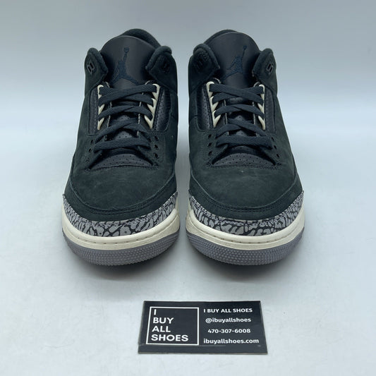 Size 11.5W - Air Jordan 3 Retro Mid Off Noir (CK9246-001)