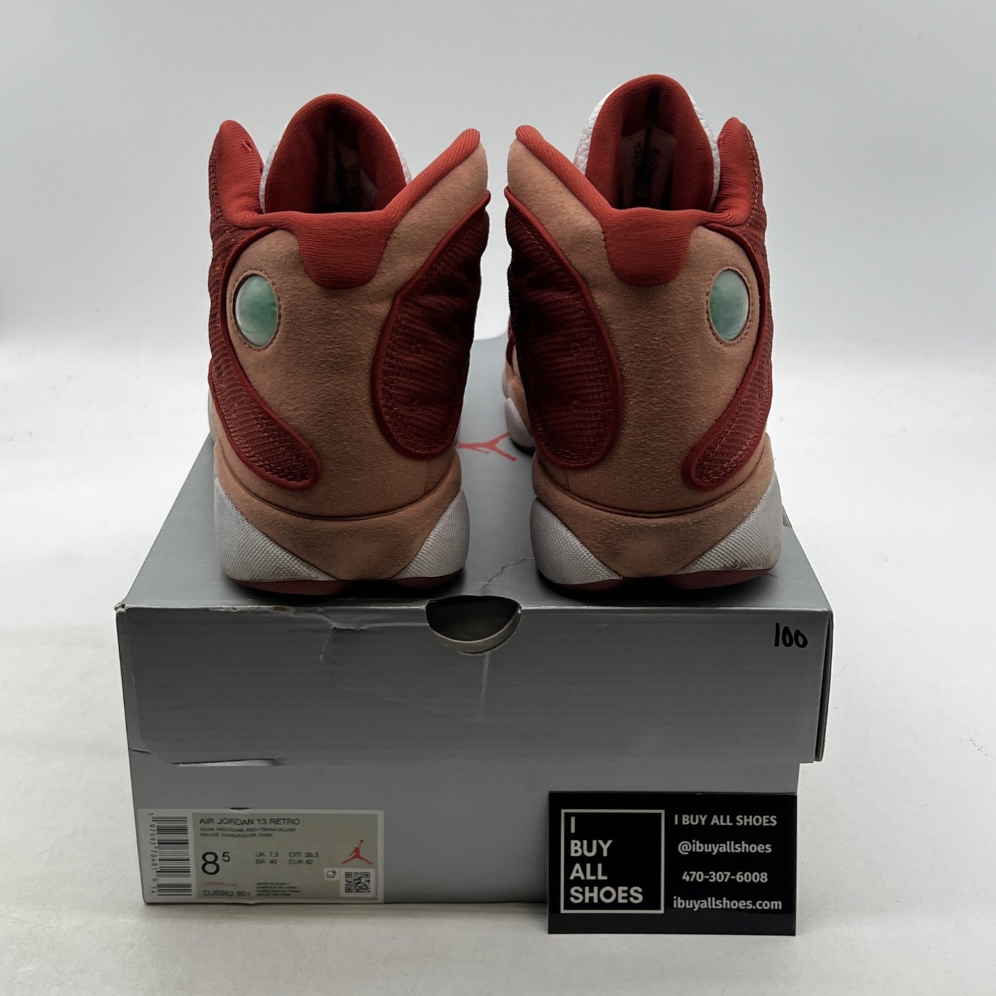 Size 8.5 - Air Jordan 13 Retro Dune Red (DJ5982-601)